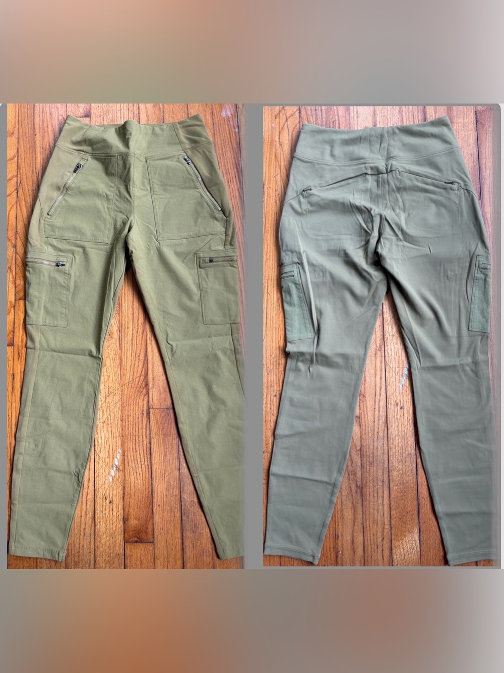 Athleta women’s Olive Green Performance Cargo Pants - Picture 10 of 11